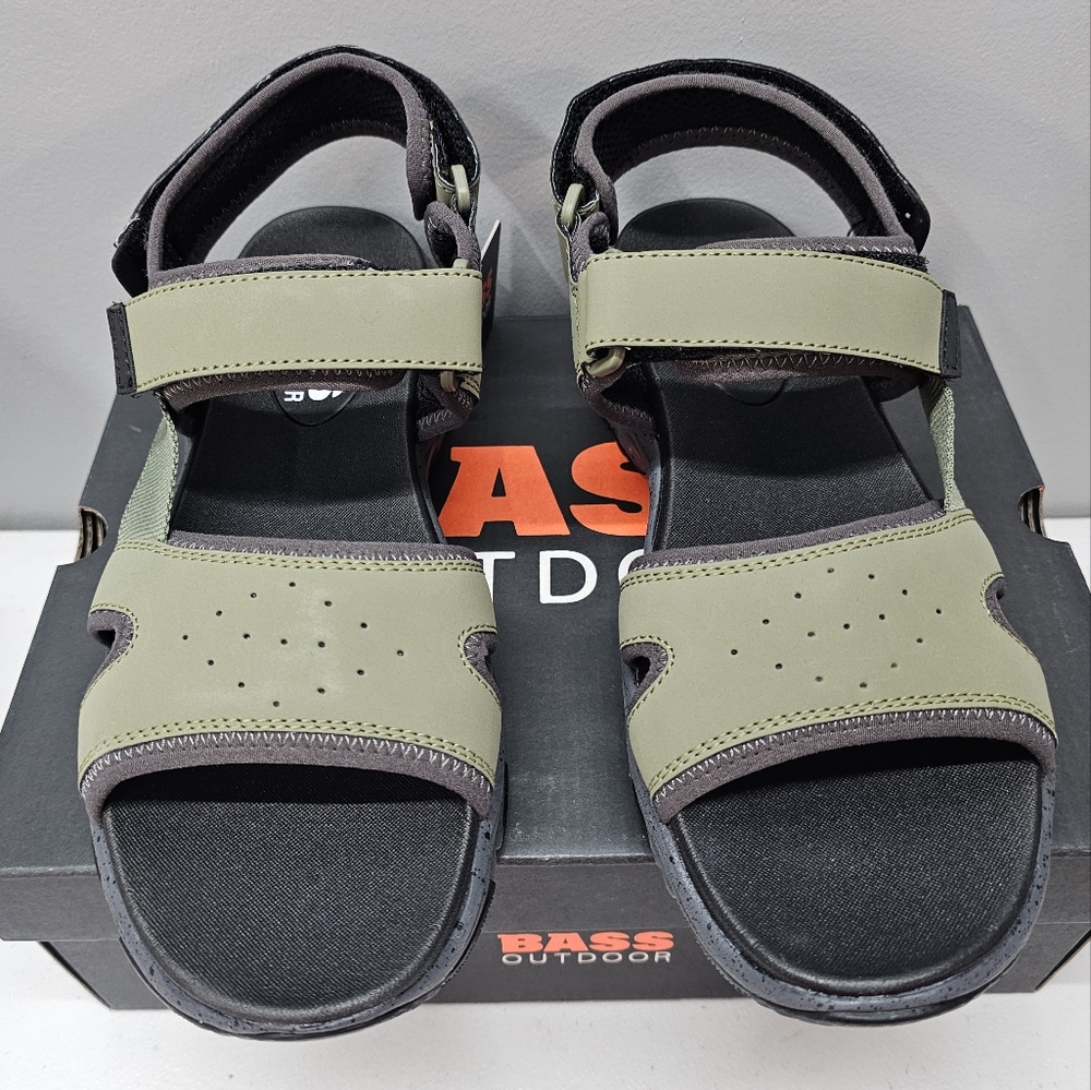 BASS OUTDOOR Womens Trail Sandal Olive Green Size 8.5 NEW - Picture 3 of 8